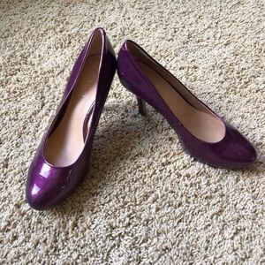Purple heel. Size 8.5